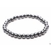Náramek Hematit - 6 mm kuličky #541 - z přírodních kamenů