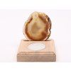Agate candle holder plate 7 cm - Top quality #545