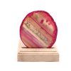 Agate candle holder plate 7 cm - Top quality #562
