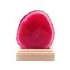 Agate candle holder plate 8 cm - Top quality #565