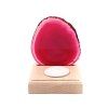 Agate candle holder plate 8 cm - Top quality #565