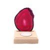 Agate candle holder plate 8 cm - Top quality #567