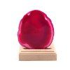 Agate candle holder plate 8 cm - Top quality #580