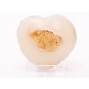 Serce z agatu 62x60 mm 132 g #K889 naturalny kamień – serce z agatu
