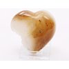 Serce z agatu 63x60 mm 139 g #K894 naturalny kamień - serce z agatu