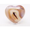Serce z agatu 97x90 mm 487 g #K900 naturalny kamień - serce z agatu