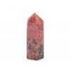 Obelisk rodonitowy szpic 124 g - 7,3 cm #K907