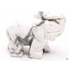 Slon Magnezit 50 x 38 mm - Slon z přírodního kamene #ZB29