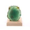 Agate candle holder plate 8 cm - Top quality #613