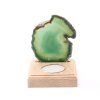 Agate candle holder plate 8 cm - Top quality #614