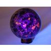 Guľa Yooperlite 694 g - 79 mm + drevený podstavec #A11