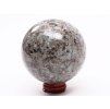 Guľa Yooperlite 694 g - 79 mm + drevený podstavec #A11