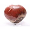Srdce Zkamenělé dřevo 79x71 mm 290 g přírodní kámen #A39