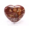 Srdce Zkamenělé dřevo 78x70 mm 221 g přírodní kámen #A40