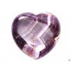 Amethyst heart 40x40 mm #78