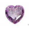 Amethyst heart 40x40 mm #78