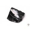 Black obsidian raw stone 2 - 7 cm Madagascar #588