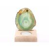 Agate candle holder plate 9 cm - Top quality #625