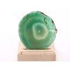 Agate candle holder plate 8 cm - Top quality #627