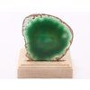 Agate candle holder plate 7 cm - Top quality #631