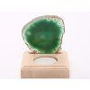 Agate candle holder plate 7 cm - Top quality #631