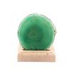 Agate candle holder plate 8 cm - Top quality #635