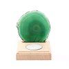 Agate candle holder plate 8 cm - Top quality #635