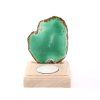 Agate candle holder plate 9 cm - Top quality #643