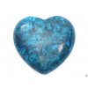 Srdce Achát modrý 30x30 mm - Achátové srdce #82