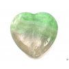 Serce Fluoryt 30x30 mm - Fluorytowe serce #86