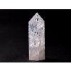Obelisk Krištáľ praskaný 77 g špica 75 mm #A145