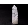 Obelisk Křišťál pukaný 77 g špice 81 mm #A152