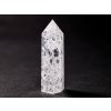 Obelisk Křišťál pukaný 71 g špice 78 mm #A163