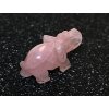 Słoń Różowy kwarc 30x50 mm – Słoń z kamienia naturalnego #7