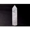 Obelisk Křišťál pukaný 57 g špice 82 mm #A181