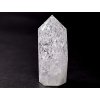 Obelisk Křišťál pukaný 106 g špice 73 mm #A182