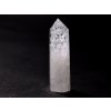 Obelisk Křišťál pukaný 80 g špice 85 mm #A202