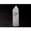Obelisk Křišťál pukaný 105 g špice 86 mm #A215