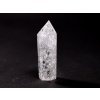 Obelisk Křišťál pukaný 64 g špice 76 mm #A227