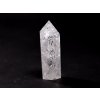 Obelisk Křišťál pukaný 77 g špice 78 mm #A230