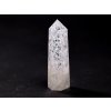Obelisk Křišťál pukaný 58 g špice 77 mm #A236