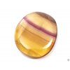 Yellow fluorite 35 - 40 mm flat stone #152