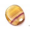Yellow fluorite 35 - 40 mm flat stone #152