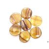 Fluorite yellow 45 - 50 mm flat stone #154