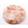 Sunstone 35 - 40 mm flat stone #155