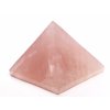 Piramida z różowego kryształu 77x77 mm 397 g TOP jakość #B53