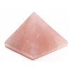 Rose quartz pyramid 77x77 mm 397 g TOP quality #B53