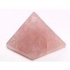 Rose quartz pyramid 71x72 mm 346 g TOP quality #B57