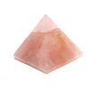 Rose quartz pyramid 89x87 mm 624 g TOP quality #B59