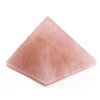Rose quartz pyramid 88x88 mm 558 g TOP quality #B60